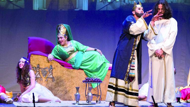 Los últimos momentos de Jesucristo, en el “Cervantes” Los últimos momentos de Jesucristo, en el “Cervantes”