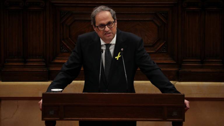 Torra: “Visca Catalunya lliure”