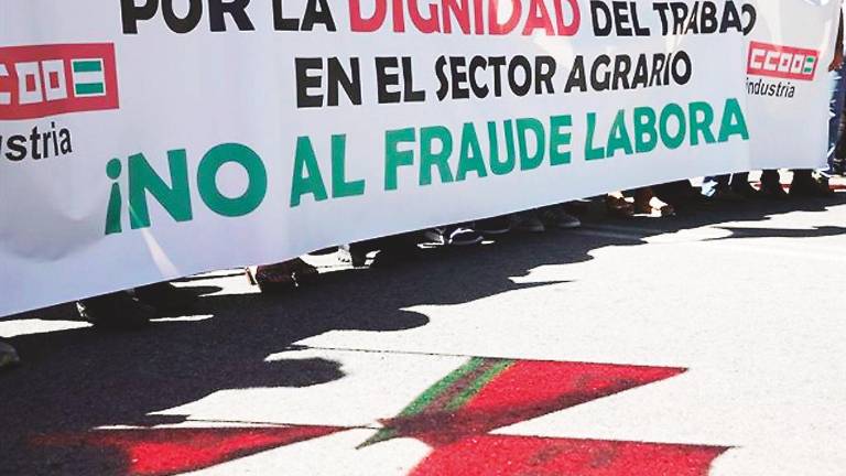 Sindicatos reclaman dignidad para todo el empleo agrario Sindicatos reclaman dignidad para todo el empleo agrario