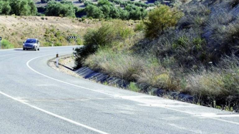 Reabierta la A-316 tras sofocar el incendio de un camión de orujo Reabierta la A-316 tras sofocar el incendio de un camión de orujo