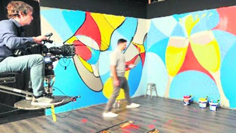 Raphael estrena vídeo con el grafitero Belin Raphael estrena vídeo con el grafitero Belin