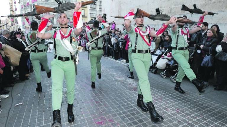 La Legión vuelve a desfilar en Jaén La Legión vuelve a desfilar en Jaén