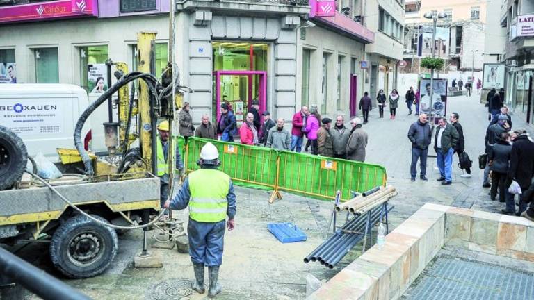 Las obras del parking de San Clemente, después de Semana Santa