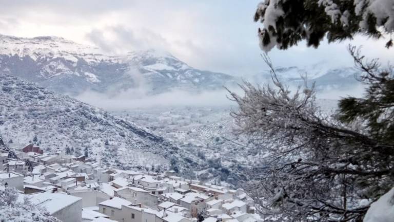 La nieve regresa a la provincia