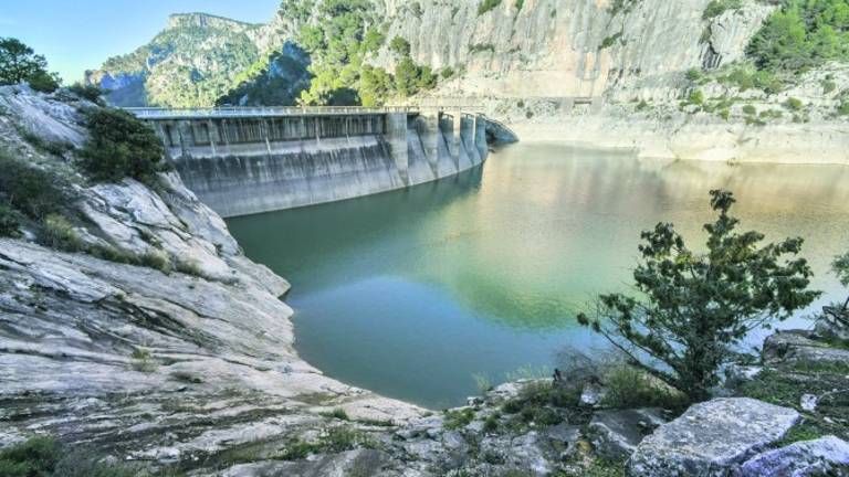 Una semana de lluvia apenas se deja notar en los pantanos Una semana de lluvia apenas se deja notar en los pantanos