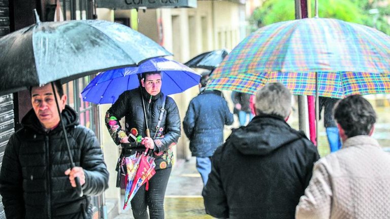 La borrasca Gisele trae más lluvia y viento hasta el próximo domingo