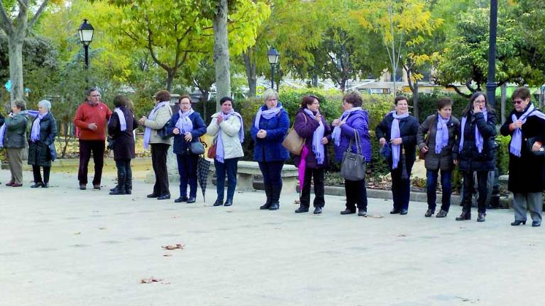 En el Paseo frente a la violencia