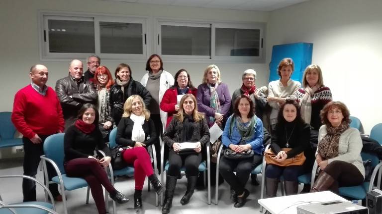 Aula para ayudar a los enfermos de fibromialgia