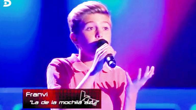 Franvi muestra su precoz talento en “La Voz Kids” Franvi muestra su precoz talento en “La Voz Kids”