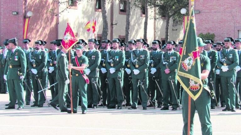 Muestra de orgullo español en la Academia de Baeza