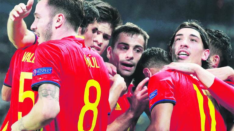 La Sub 21 se sacude a Italia con un Saúl inconmensurable La Sub 21 se sacude a Italia con un Saúl inconmensurable