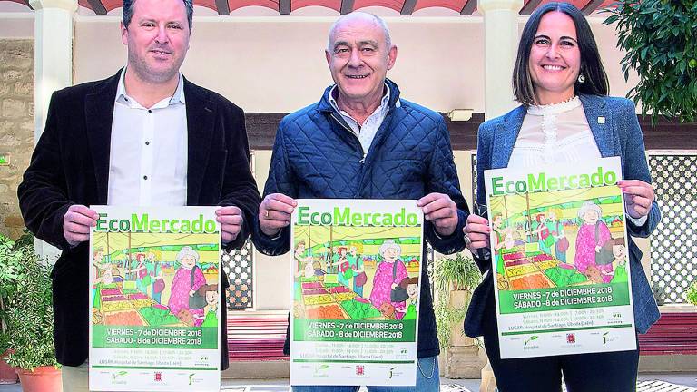 Venta de productos ecológicos en el Ecomercado