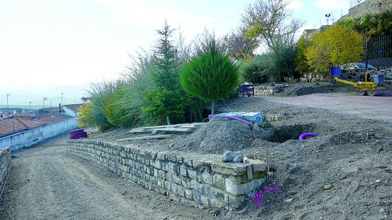 Obras de remodelación en el Parque del Carmen Obras de remodelación en el Parque del Carmen