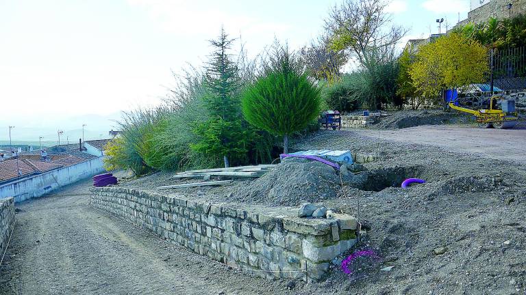 Obras de remodelación en el Parque del Carmen