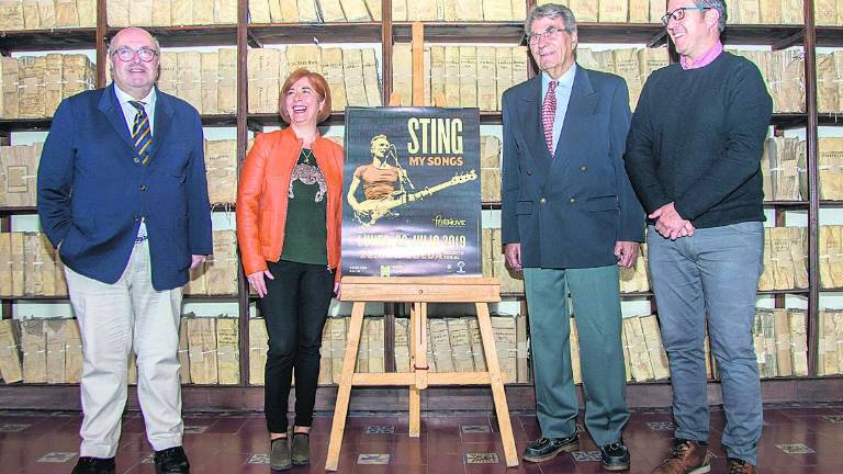 La gira “Sting: My Songs” llegará el 22 de julio La gira “Sting: My Songs” llegará el 22 de julio