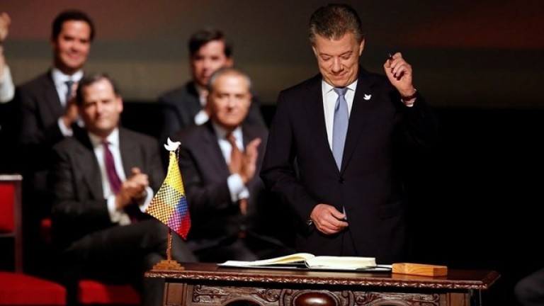 Respaldo al acuerdo de paz con las FARC