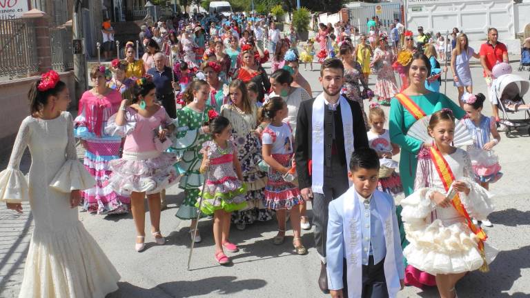 Emoción a raudales con la llegada del Cristo de Chircales