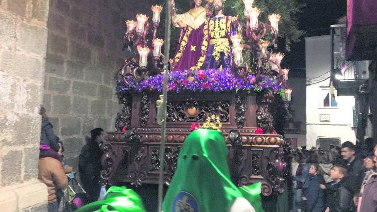 Un Lunes Santo espléndido en Alcaudete con Jesús en el Huerto Un Lunes Santo espléndido en Alcaudete con Jesús en el Huerto