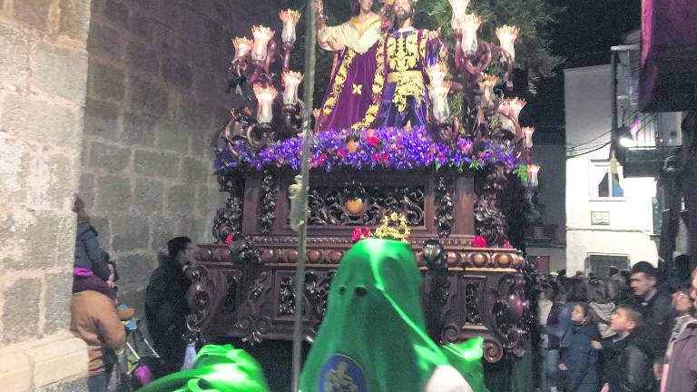 Un Lunes Santo espléndido en Alcaudete con Jesús en el Huerto