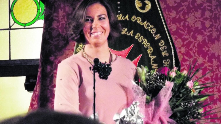Clara Belén Malagón emociona al público con su pregón “costalero”