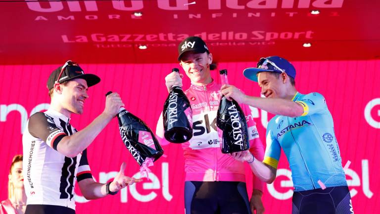 Froome aumenta su palmarés tras conquistar su primer Giro Froome aumenta su palmarés tras conquistar su primer Giro