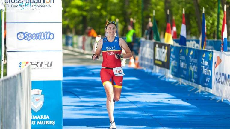 Isabel Merlo se corona campeona de Europa de duatlón cross en Rumanía Isabel Merlo se corona campeona de Europa de duatlón cross en Rumanía