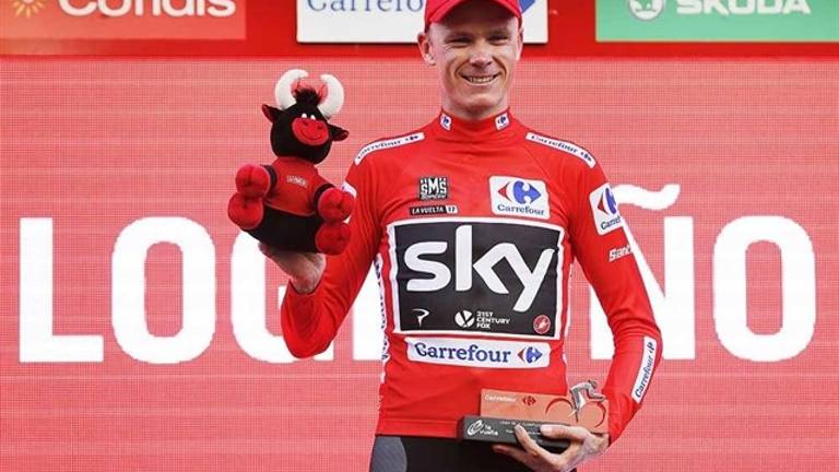 Chris Froome, positivo por dopaje en La Vuelta Chris Froome, positivo por dopaje en La Vuelta