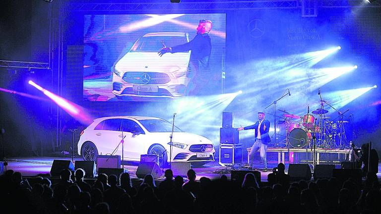 Una fiesta para el Mercedes Clase A Una fiesta para el Mercedes Clase A