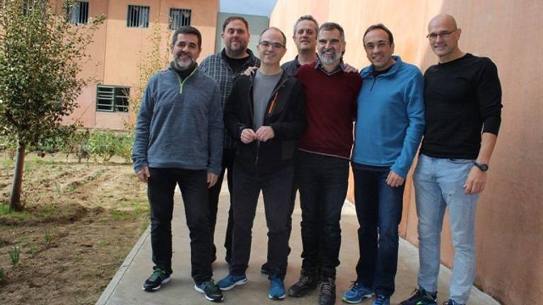Traslado de Jordi Turull a enfermería Traslado de Jordi Turull a enfermería