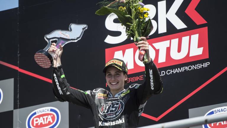 Ana Carrasco, primera mujer piloto campeona del mundo Ana Carrasco, primera mujer piloto campeona del mundo