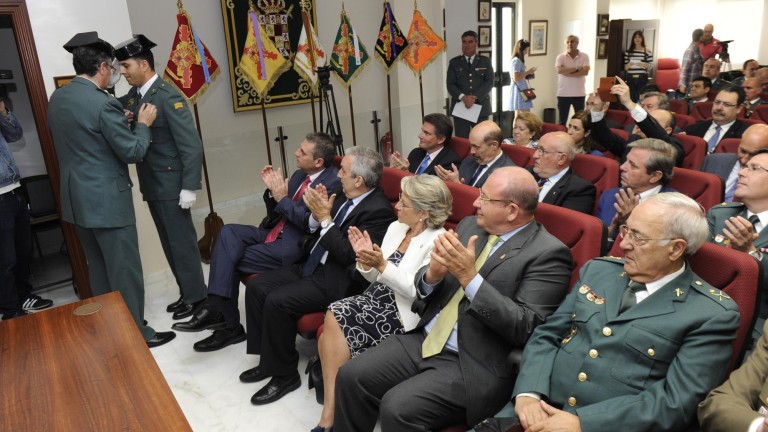 Un total de 16 guardias civiles reciben la Cruz de la Orden del Mérito con motivo del 173 aniversario del Cuerpo