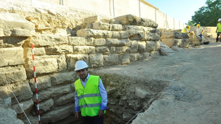 La excavaciones del anfiteatro de Porcuna prometen grandes satisfacciones