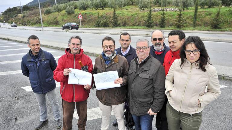 La obra del carril bici traerá una glorieta junto a Heineken