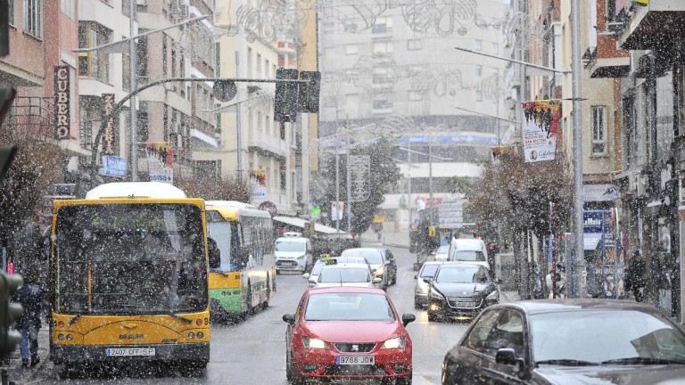 Alerta amarilla por nieve en Jaén