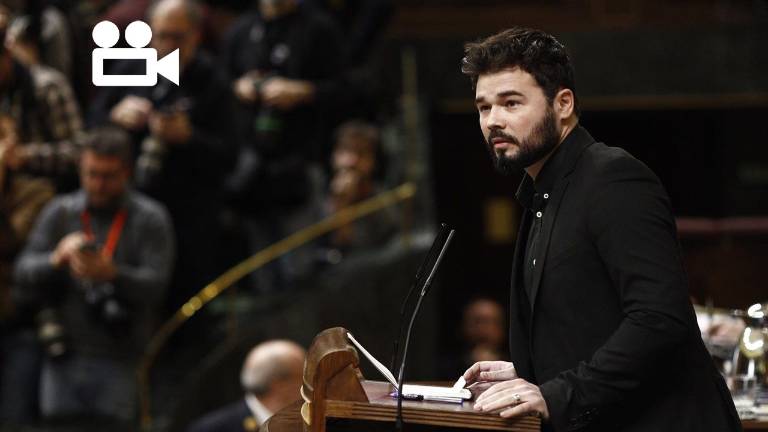 Protesta de Rufián porque con “sus impuestos” paga el comedor de sus primos de Jaén