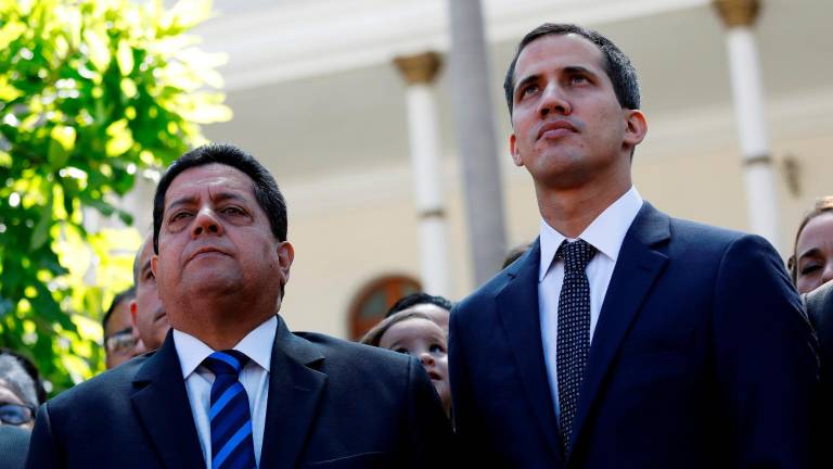 Guaidó califica de absurda la detención del vicepresidente Guaidó califica de absurda la detención del vicepresidente