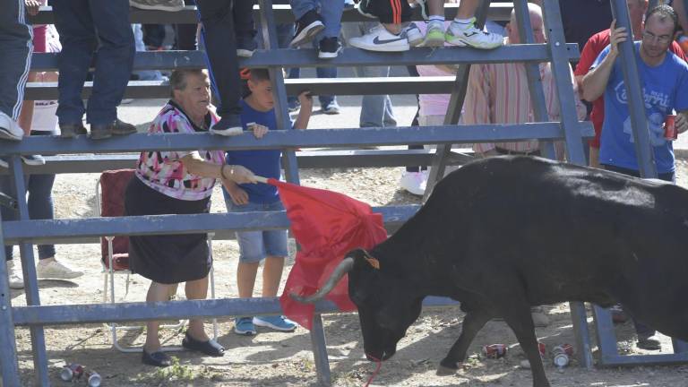 La suelta de vaquillas provoca el delirio total La suelta de vaquillas provoca el delirio total