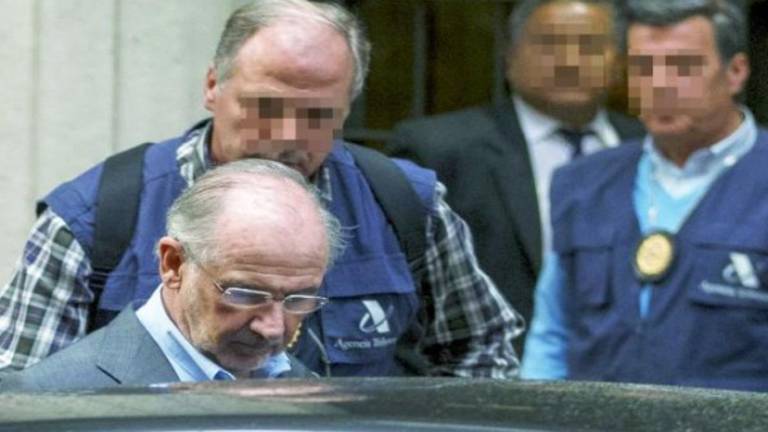 La Policía detiene a Rodrigo Rato La Policía detiene a Rodrigo Rato