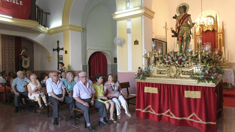 El esperado reencuentro en la calle con San Sebastián El esperado reencuentro en la calle con San Sebastián