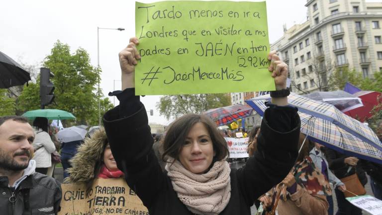 Madrid recibe la queja de una Jaén que ya está harta de ser la olvidada Madrid recibe la queja de una Jaén que ya está harta de ser la olvidada