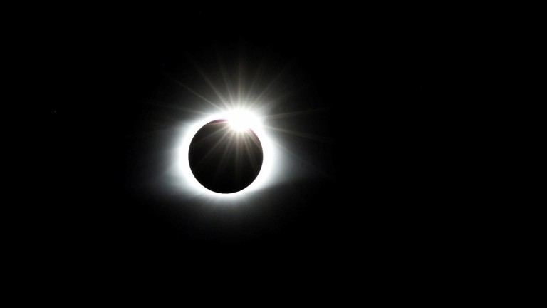 Así se vio el eclipse solar