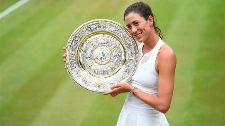 Muguruza se proclama reina y conquista Wimbledon