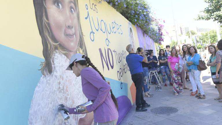 Arte urbano a favor de la igualdad