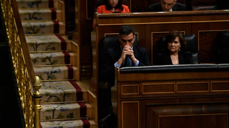 Los independentistas tumban los presupuestos de Sánchez Los independentistas tumban los presupuestos de Sánchez