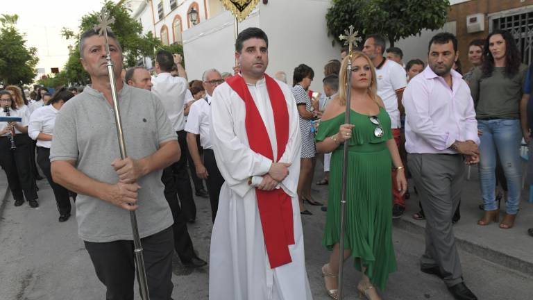 El esperado reencuentro en la calle con San Sebastián El esperado reencuentro en la calle con San Sebastián