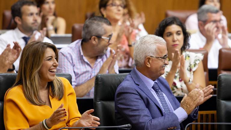 Susana Díaz: “Hemos llegado la recta final de la legislatura” Susana Díaz: “Hemos llegado la recta final de la legislatura”