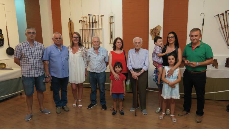 Eulogio Calleja Grajera vuelve a maravillar con su artesanía Eulogio Calleja Grajera vuelve a maravillar con su artesanía