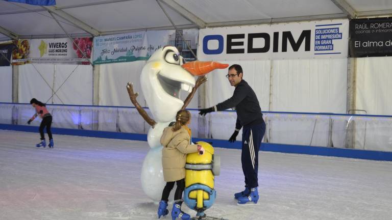 Patinadores de élite por un día