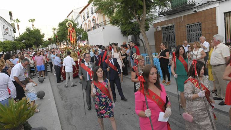 El esperado reencuentro en la calle con San Sebastián El esperado reencuentro en la calle con San Sebastián