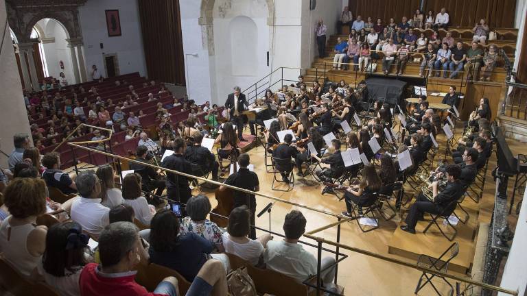 Jóvenes y protagonistas del festival